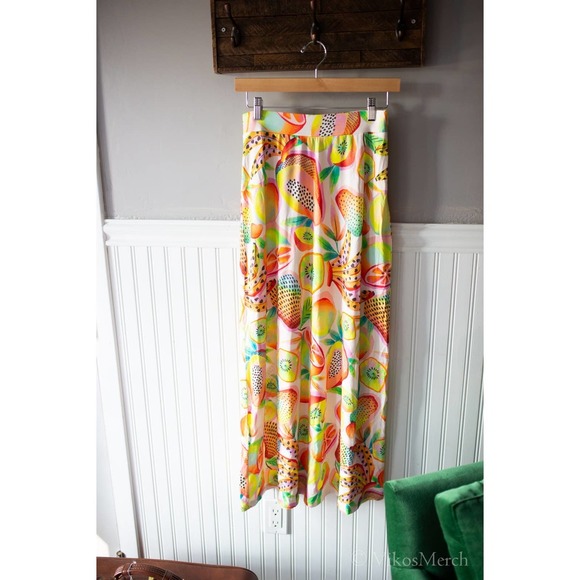 Anthropologie Farm Rio Fruits Maxi Skirt XS - Picture 3 of 6